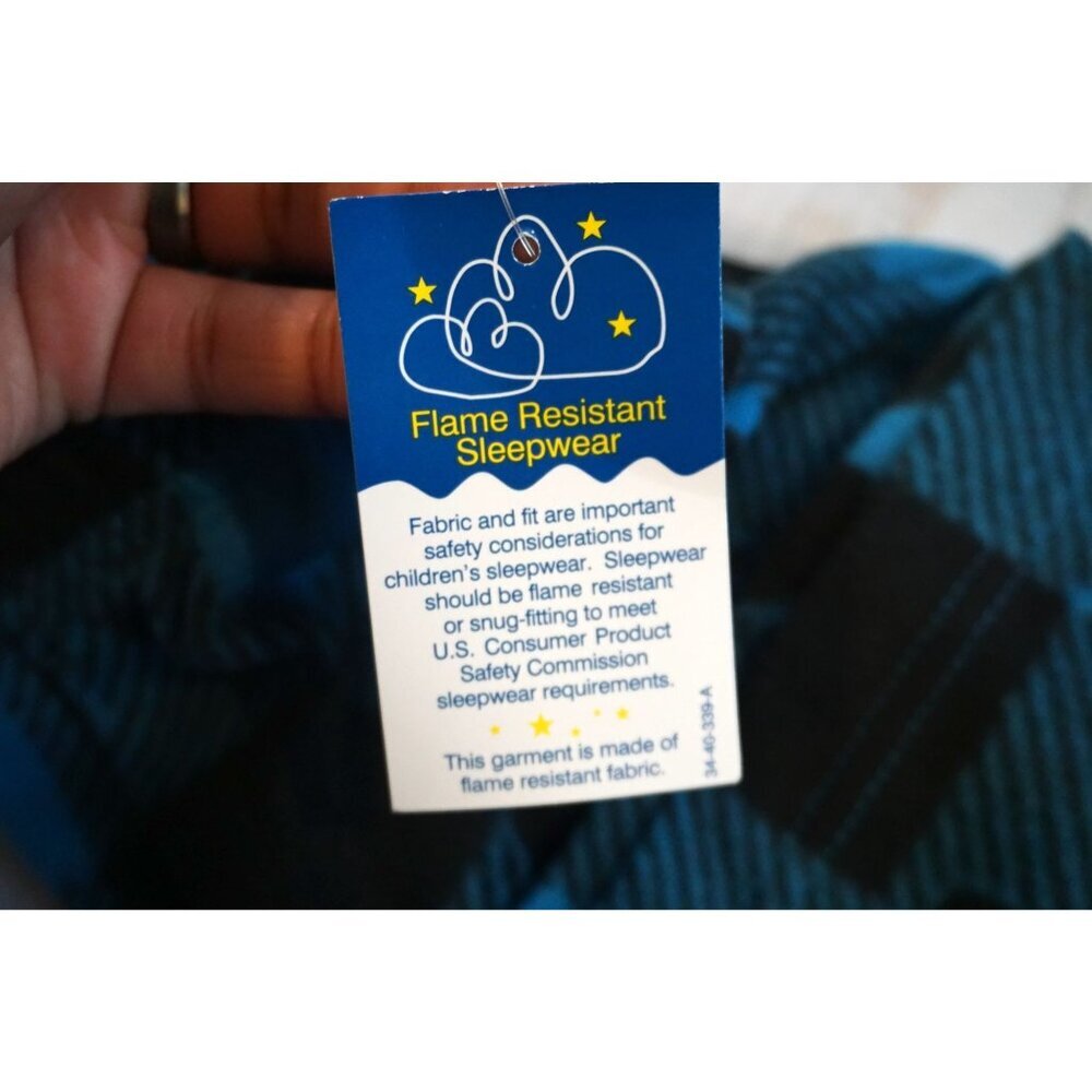 Mad Dog Boys Fleece Pajama Sleep Pants - Size M (6/8), NWT - Picture 6 of 8